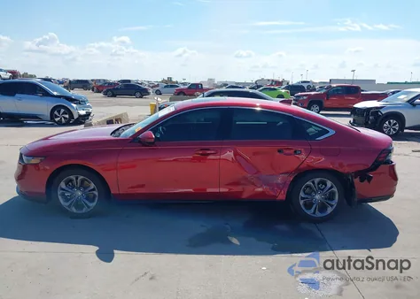 2025 Honda Accord Hybrid Ex-L из США, поврежденный, VIN 1HGCY2F62SA046781